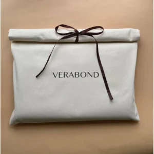 Tucked envelope made of thick unbleached cotton for the brand (10pcs)