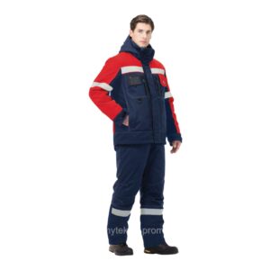 Giacca e pantaloni isolati con imbottitura sintetica per la protezione dal freddo e dal vento.