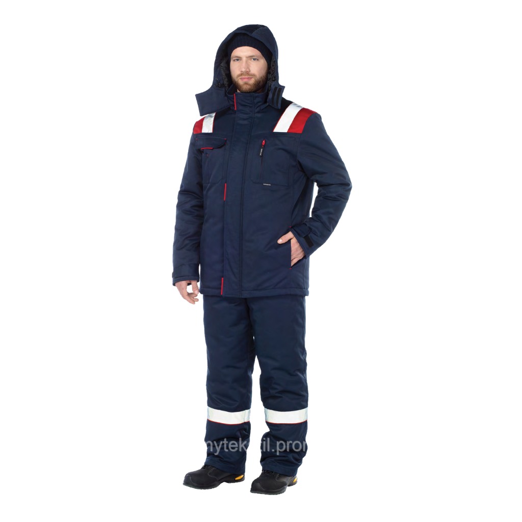 Giacca e pantaloni isolati con imbottitura sintetica per proteggere dal freddo e dal vento.