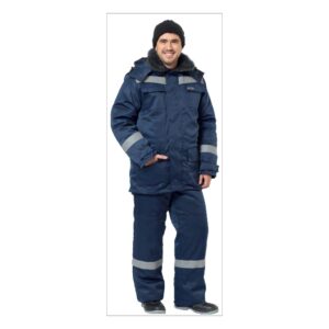 Giacca e pantaloni isolati con imbottitura sintetica per proteggere dal freddo e dal vento.
