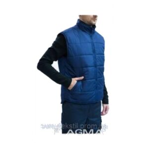 Gilet isolato "Free Work Expert" blu scuro con fodera (Gilet isolato "Free Work Expert" blu scuro con fodera)