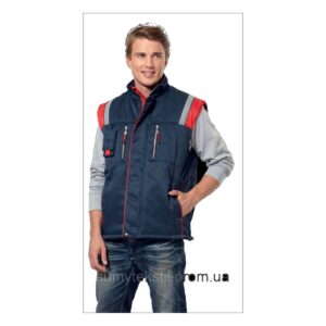Gilet isolato e trapuntato con imbottitura sintetica