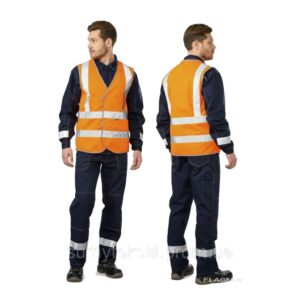 Gilet segnaletico ad alta visibilità per la sicurezza stradale (gilet segnaletico ad alta visibilità)